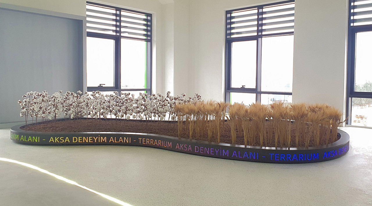 Installation écran LED sur-mesure Laurea – Espace expérience Aksa Turquie