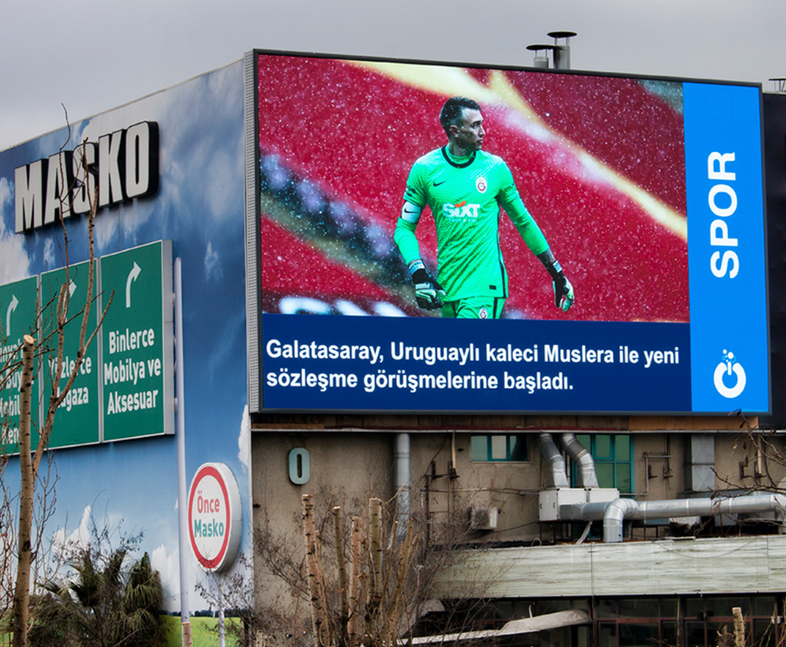 Écran LED extérieur pour publicité haute luminosité