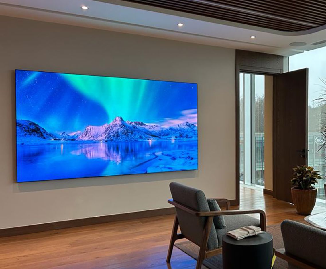 Installation écran LED haute définition Laurea – Salle de réunion Paribu Istanbul Turquie