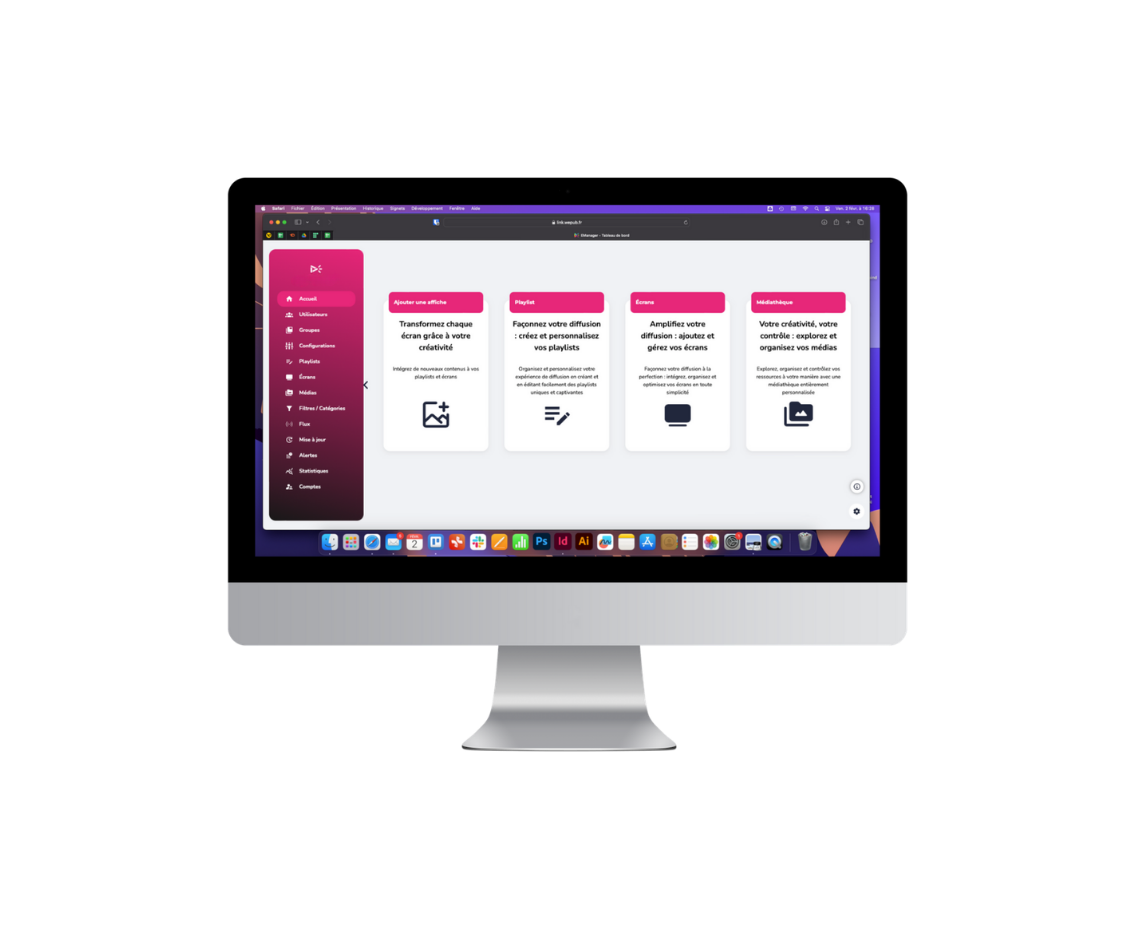 Logiciel de contenu retail