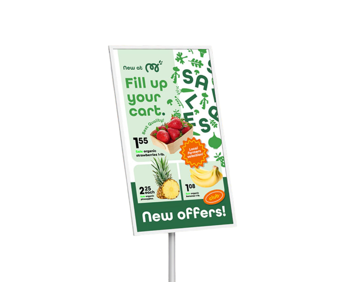 E-paper restaurant ardoise numérique