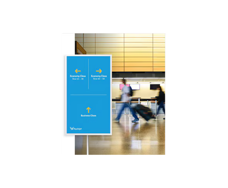 E-Paper affichage en hôtellerie et transports