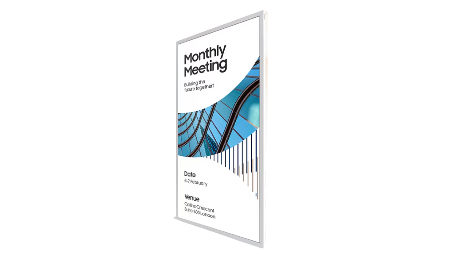 E-paper signalétique bureau