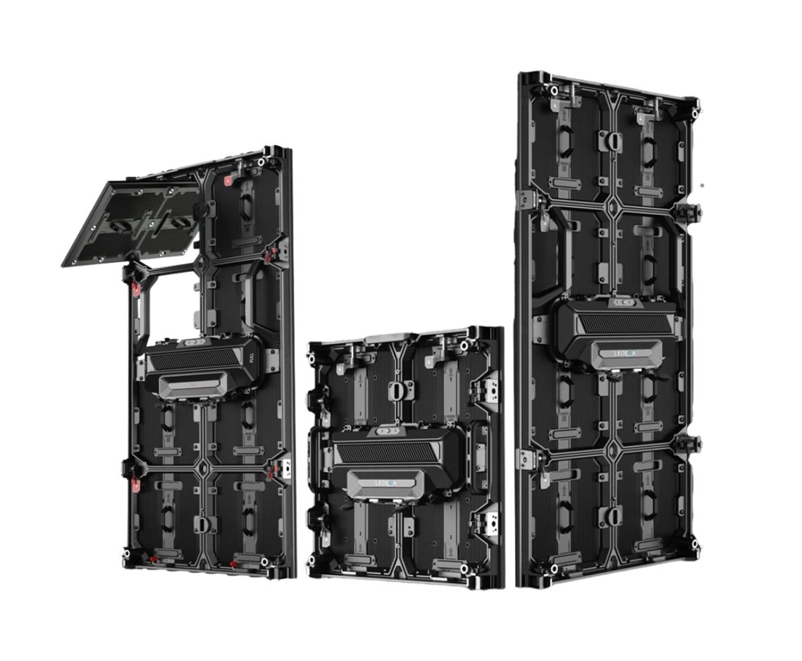 Écran LED Intelligent événementiel – modulaire magnétique courbure 10 degrés installation créative