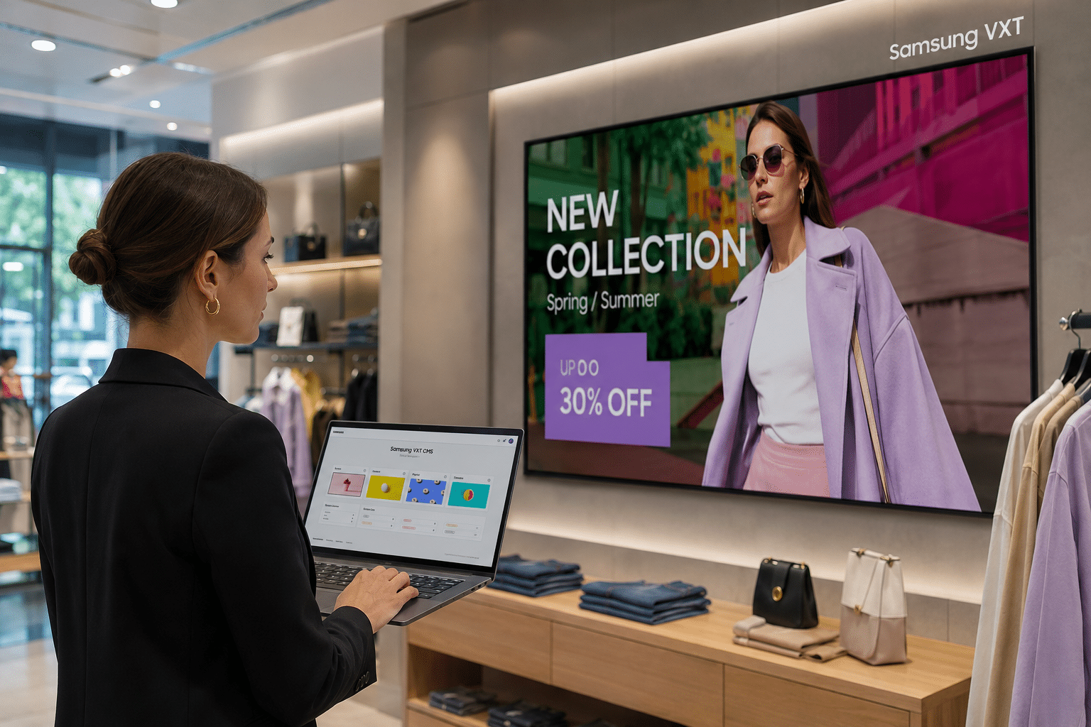 Samsung VXT licences et intégration