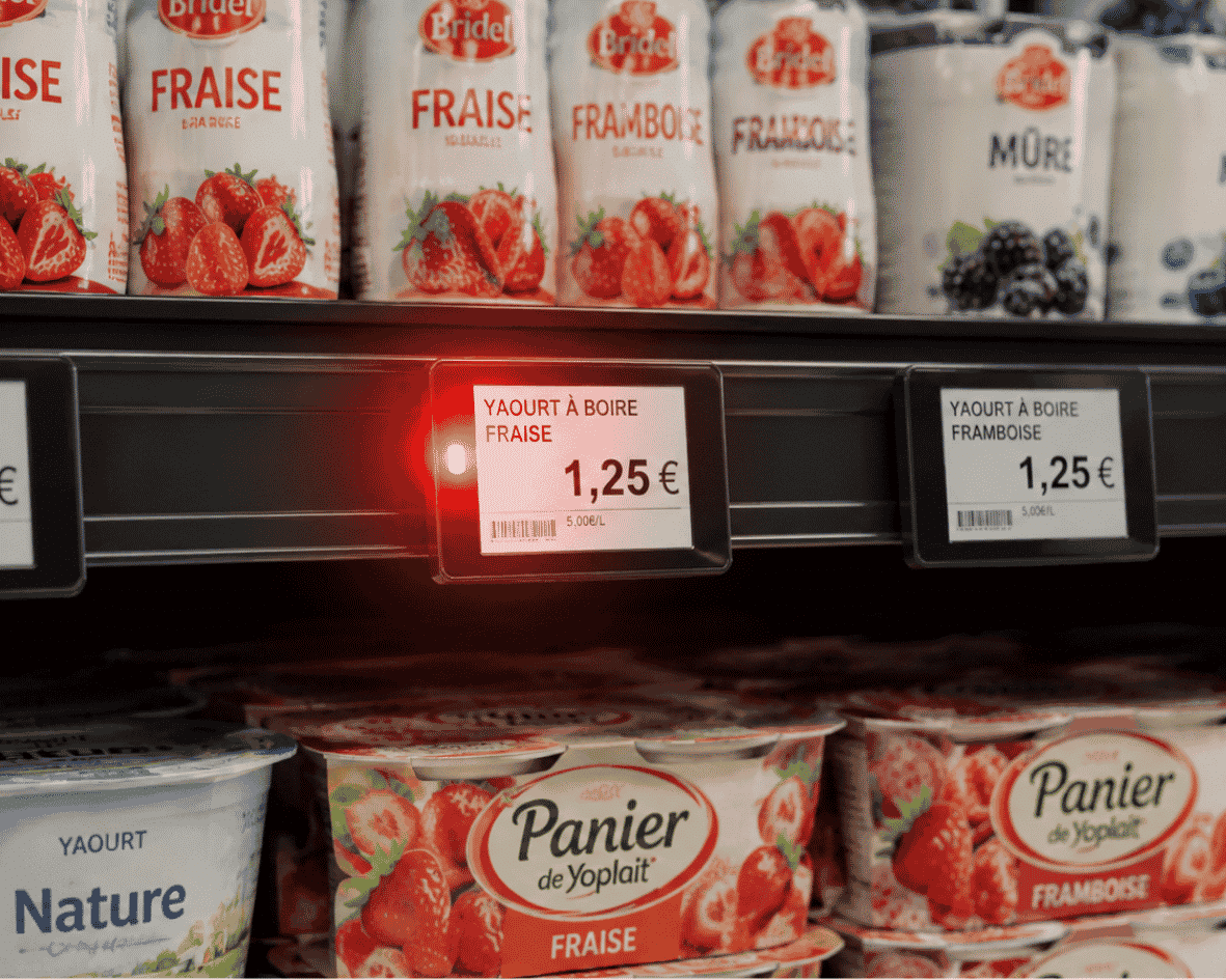 Suivi des rayons et alertes de stock