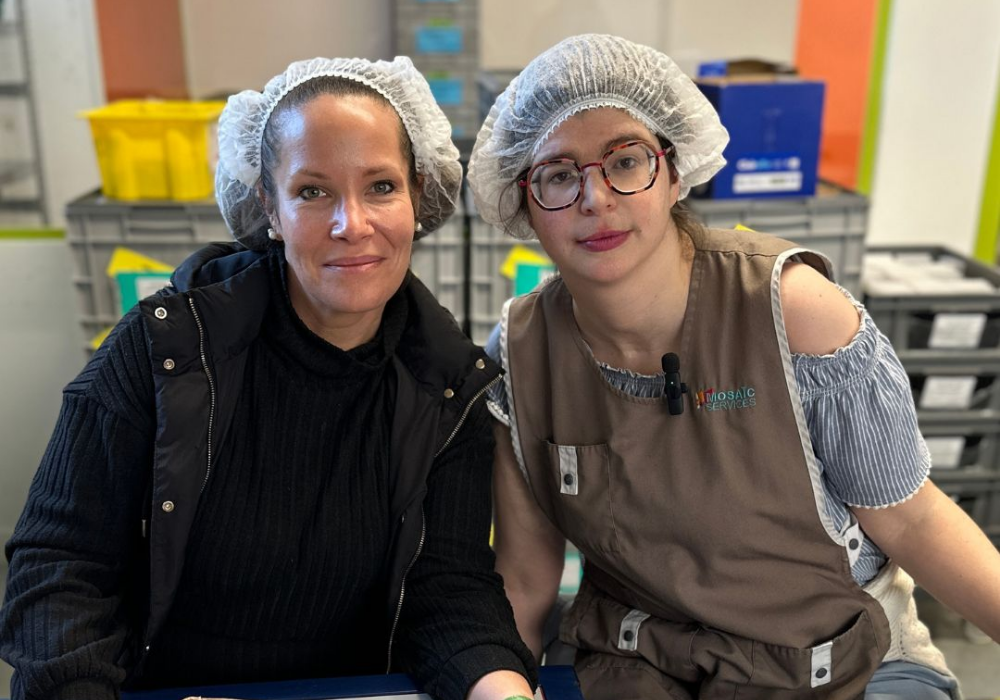 Atelier blanchisserie visité lors du DUO2